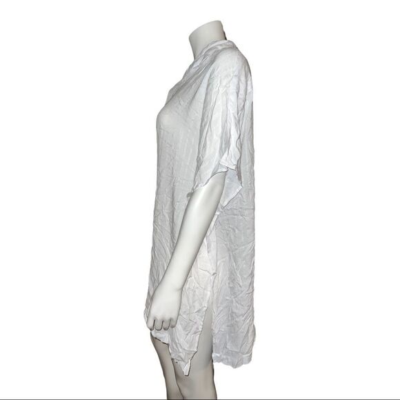 Dotti Royal Belize Shirtdress Swim Cover Up White Small NWT - Picture 4 of 7
